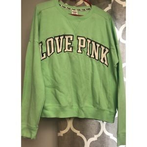 Mint Green “PINK Brand Sweater